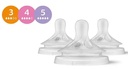 Zuigspeen natural response 3/4/5 flow - Philips Avent