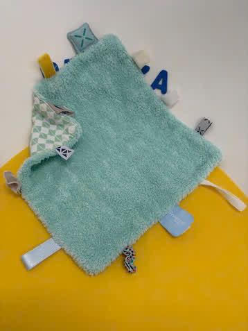 Speendoekje & knuffel label - Snoozebaby